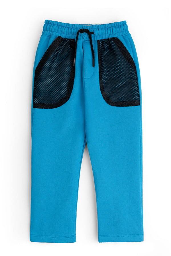 Blue Fleece Trouser