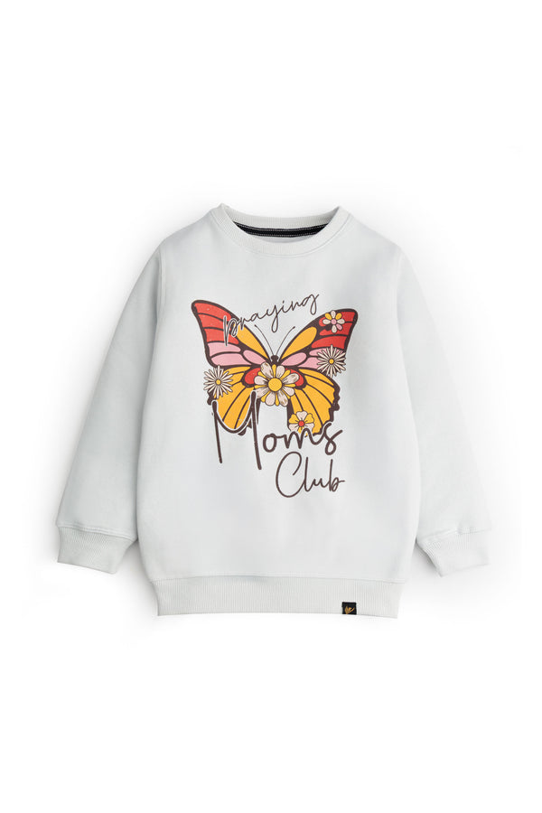 Butterfly Graphic Sweatshirt