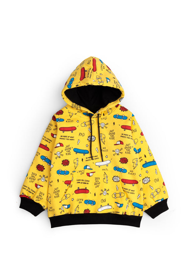 Skateboard Graphic Hoodie