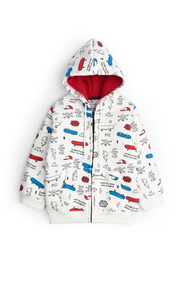 Skateboard Graphic Hoodie