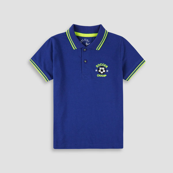 Sky & Royal Blue Polo