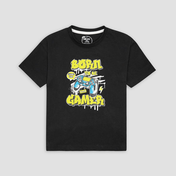Black Graphic Tee