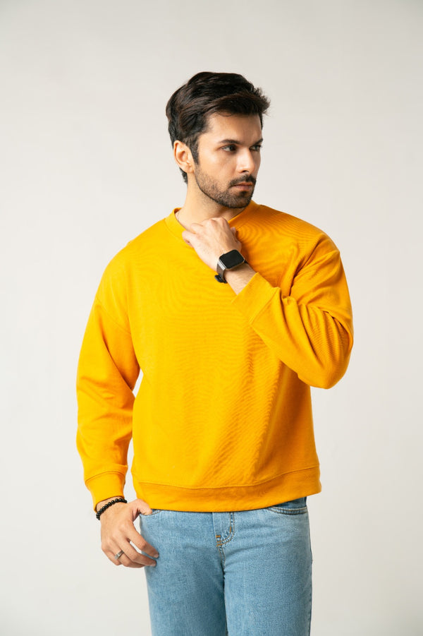 The Vibrant Mustard Long-Sleeve Tee