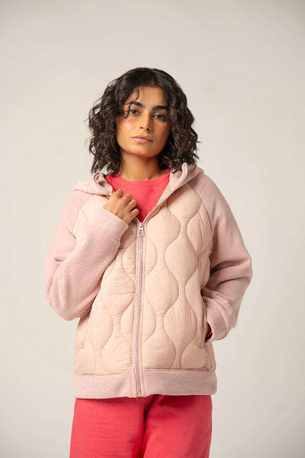 Mouve Quilted Puffer Hybrid Jacket