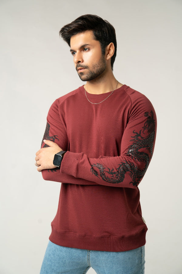 The Dragon Sleeve Sweatshirt