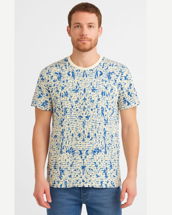 Azure Splash Tee