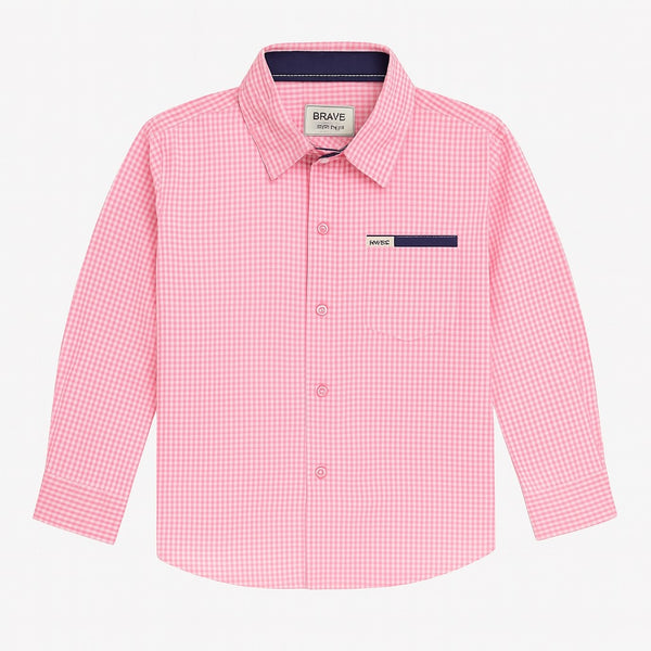 Pink Casual Shirt