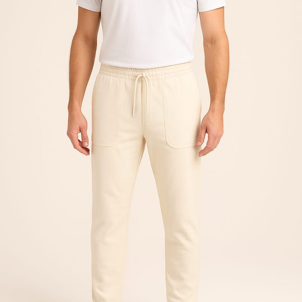 OFF White Knit Trouser