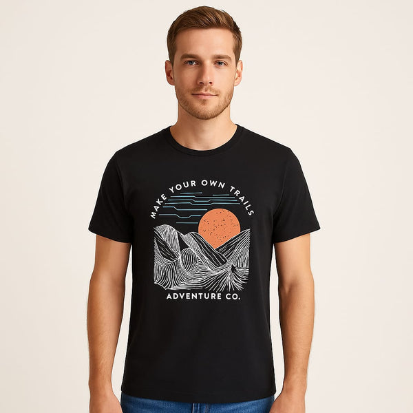 Black Adventure Tee