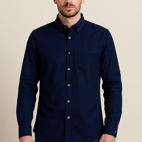 Navy Casual Shirt