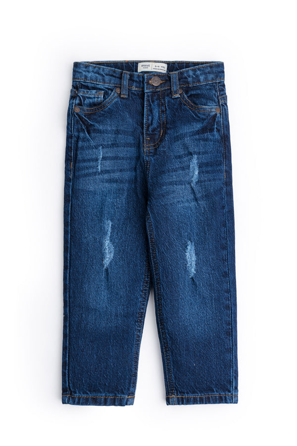 Classic Distressed Denim
