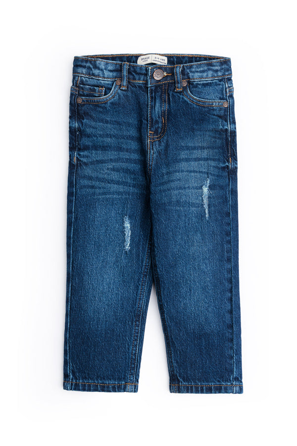 Tint Green  Versatile Straight Fit Denim