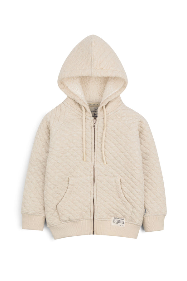 The Quilted Teddy Fleece Hoodie