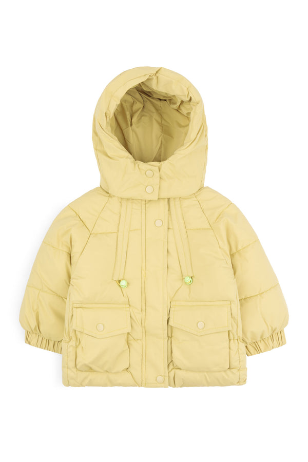 Lemon Quilted Puffer Jacket