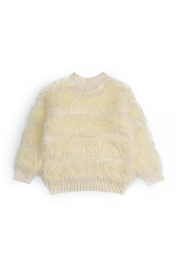 Funky Shaggy Texture Sweater