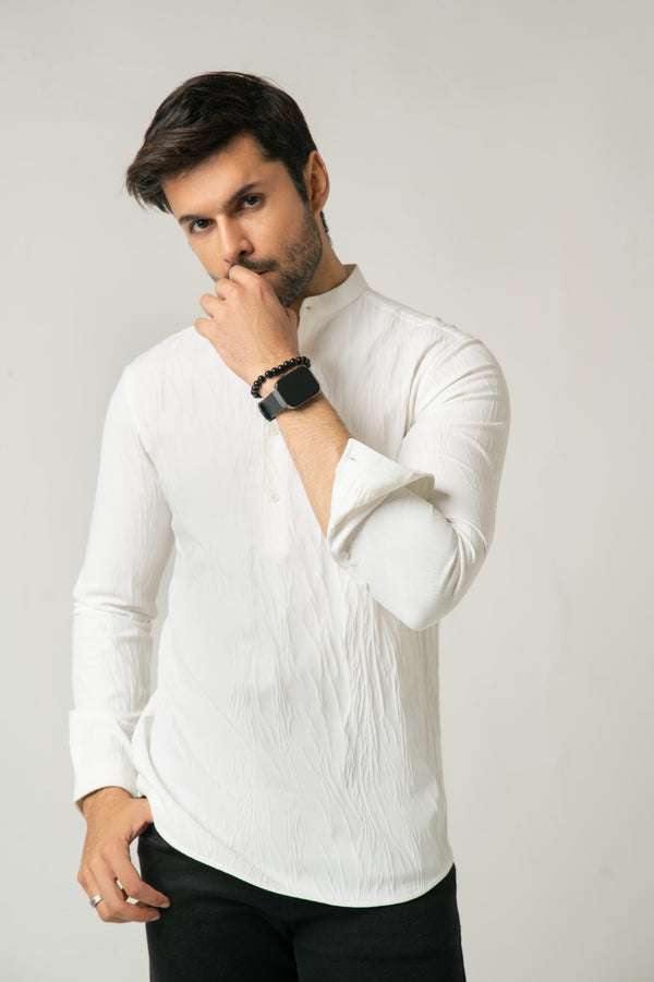 Textured Casual Shirt